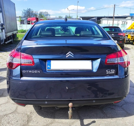 Citroen C5 cena 33500 przebieg: 204976, rok produkcji 2012 z Brzeg małe 56